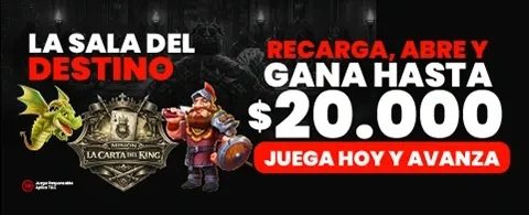 Promoción exclusiva de La Carta del King en Win1
