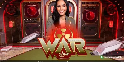War Live Casino screenshot
